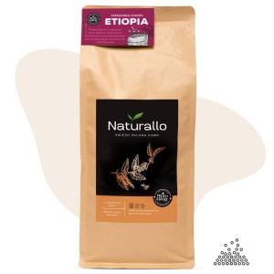Kawa Etiopia 1kg mielona